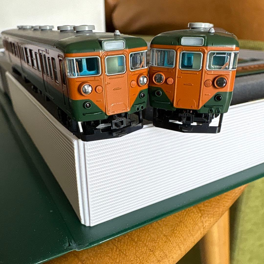 【新同】KATO10-894/895 111系0番台湘南色増結付属編成8両混成②