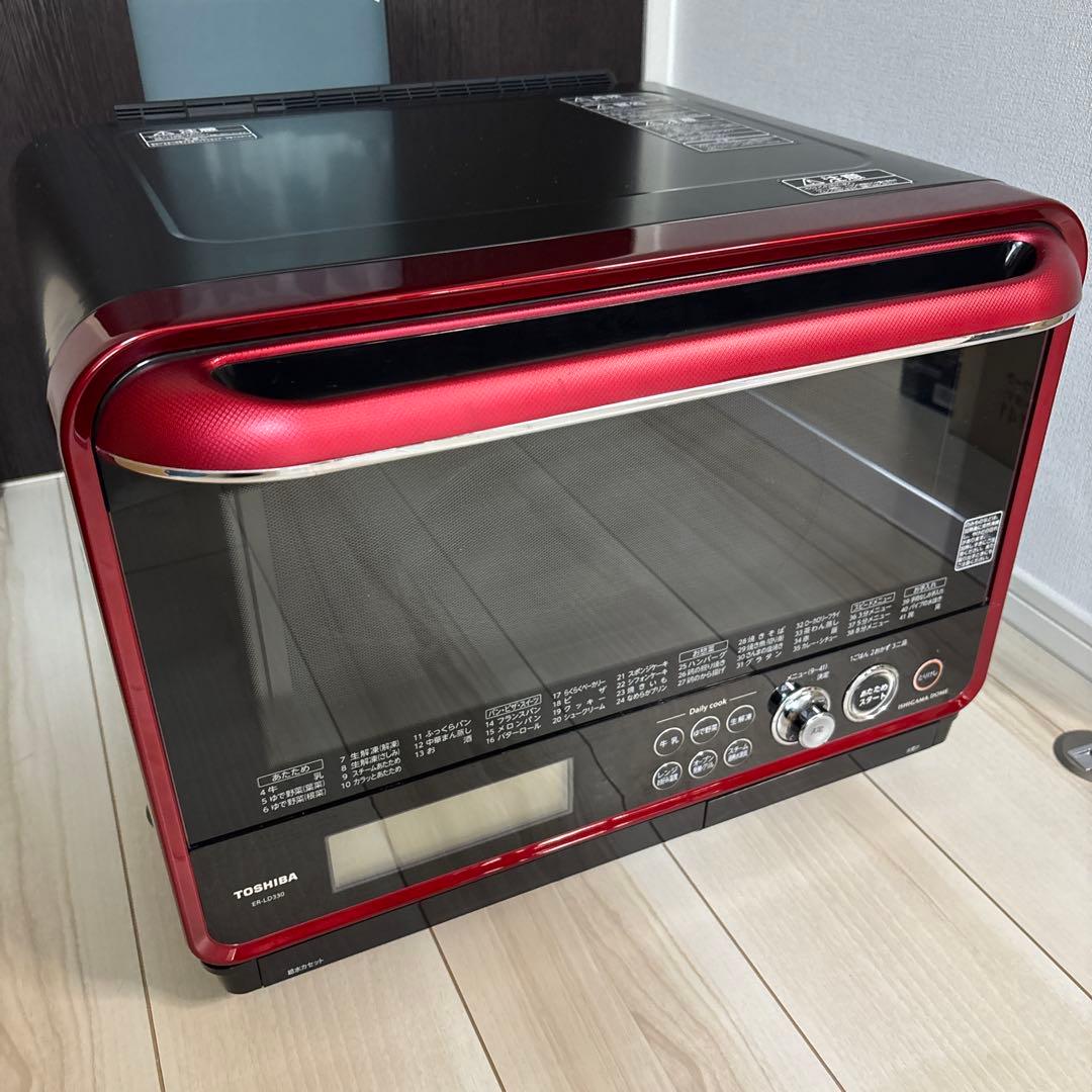 電子レンジ オーブン 東芝 TOSHIBA ER-LD330（R） ☆TOSHIBA 東芝 石窯