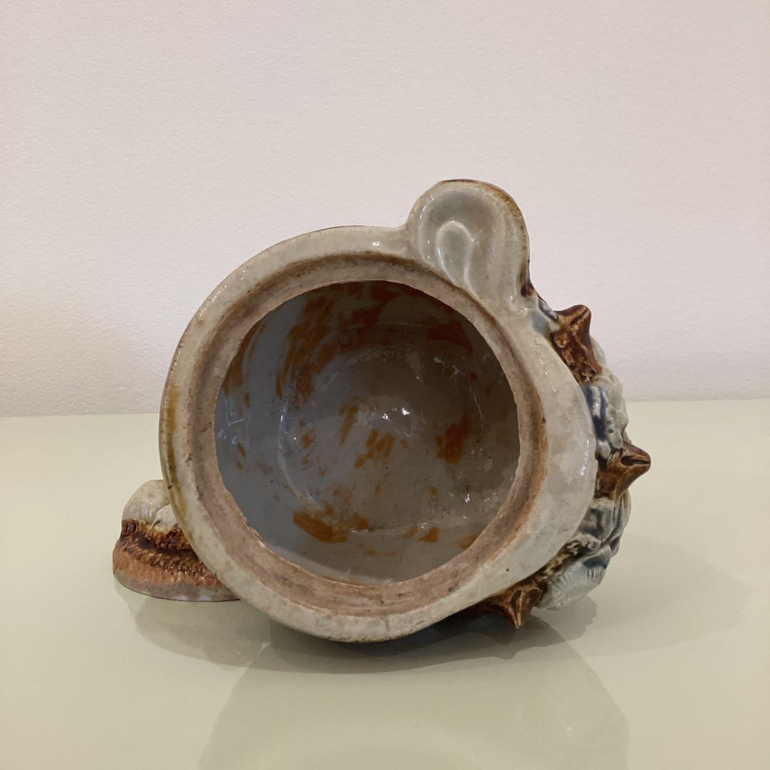 古平戸 サザエ 蓋物 江戸後期