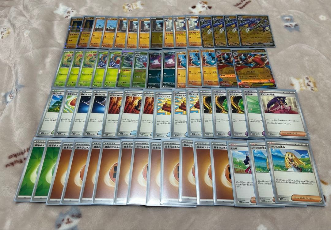 ポケモンカード　引退　デッキ4個　サーナイト　ガブリアス　ミュウツー　カイリュー