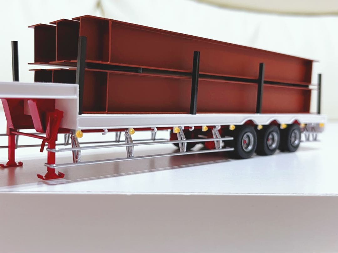 1/50 まな板 H鋼付 トレーラー ケンクラフト 日野 プロフィア　建機　重機