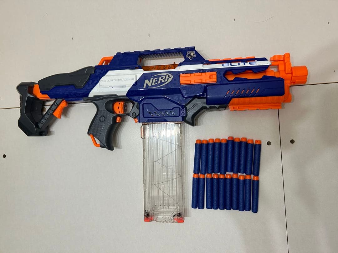 NERF ラピッドストライク CS-18 オレンジトリガー - メルカリ