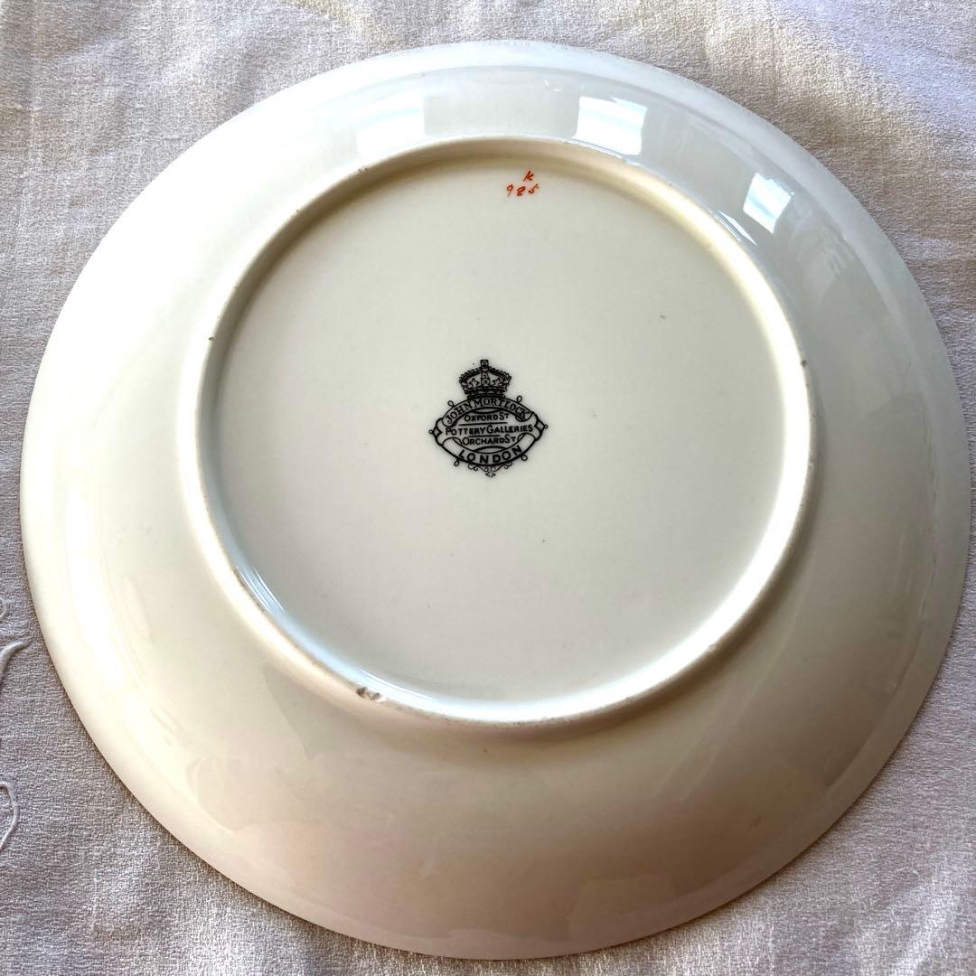 英国 John Mortlock 金彩 鳥文様 キャビネットプレート - メルカリ