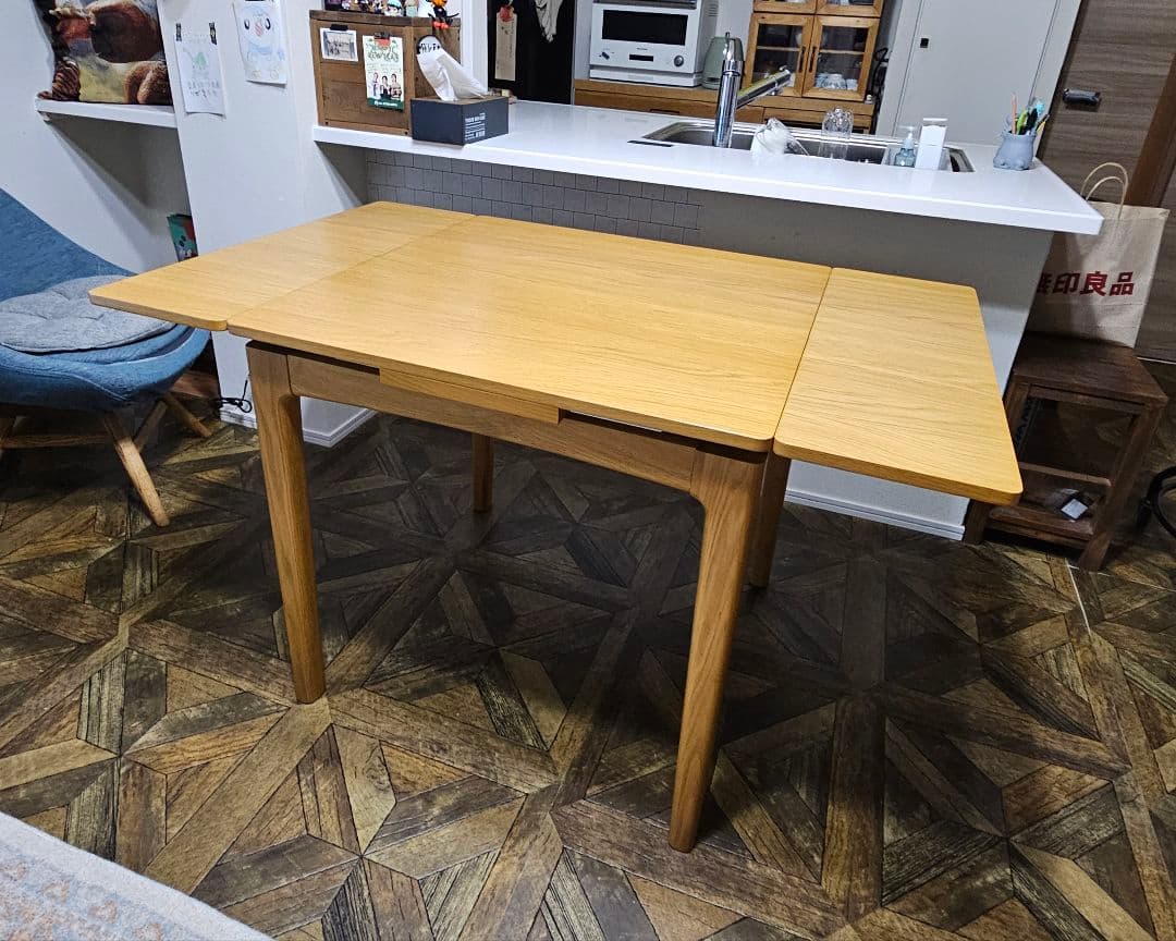 unico　トリト　TRITO　エクステンションテーブル　ナチュラル