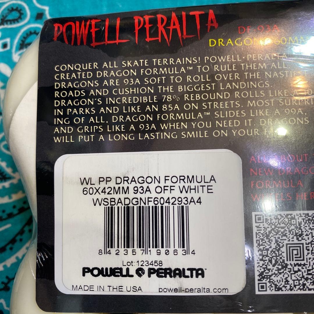 スケートボード POWELL PERALTA DRAGONS 60MM 93A