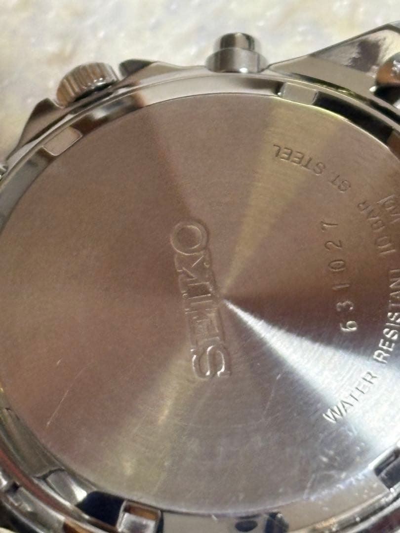 SEIKO クロノグラフ　7T92-0DW0 美品