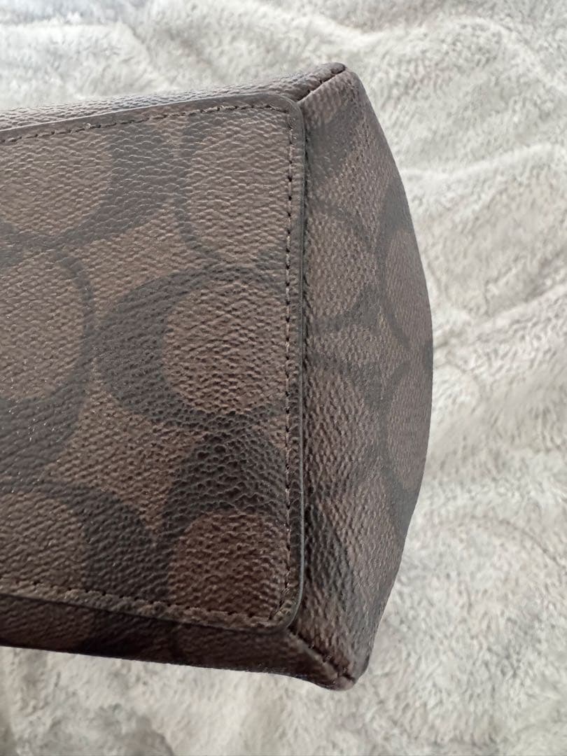 Coach ダークブラウン ハンドバッグ