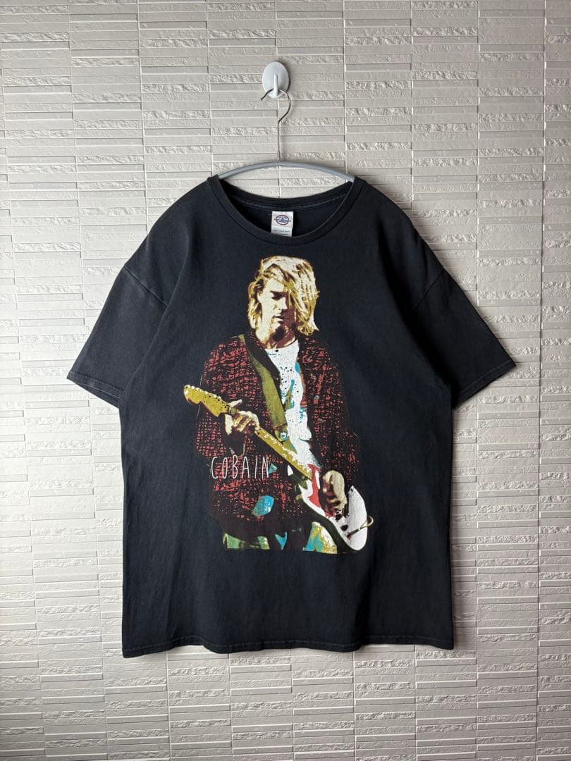 00s NIRVANA ヴィンテージTシャツ ニルヴァーナ カートコバーン 黒L