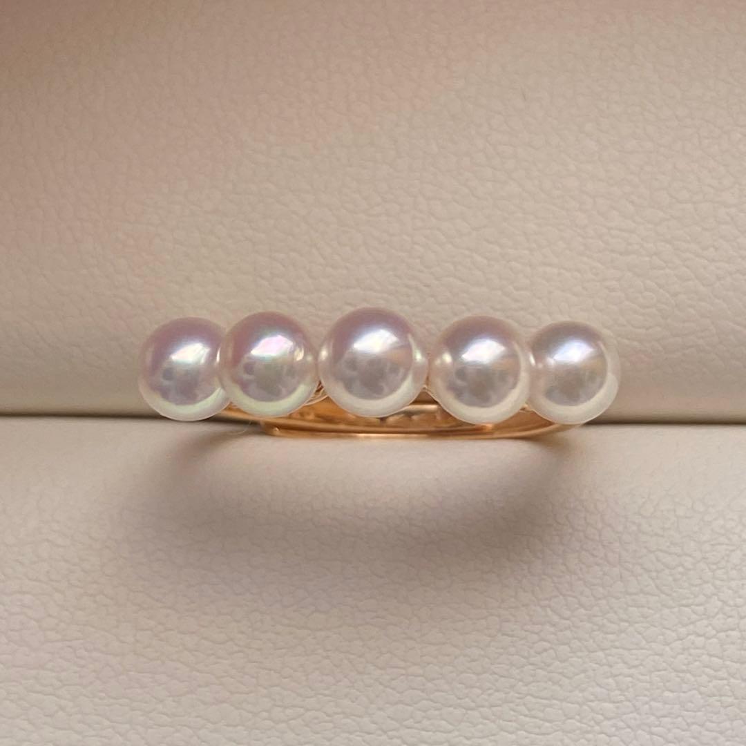 専用ページ　あこやベビーパールリング　2点まとめ