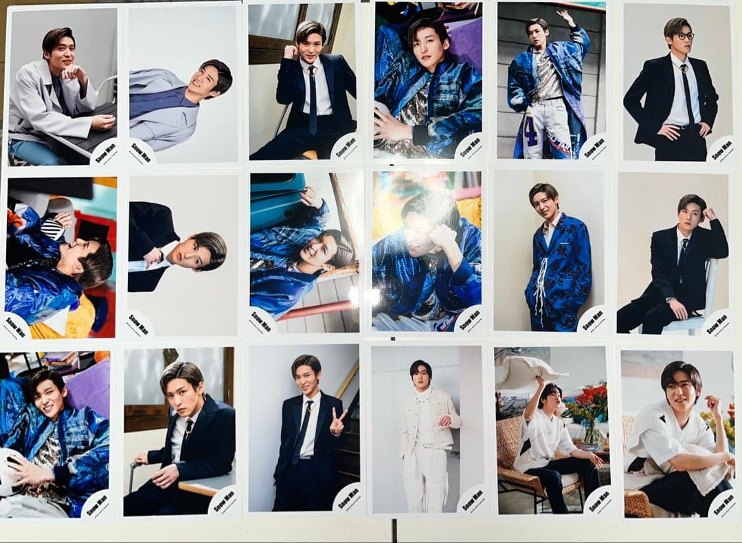 目黒蓮 公式写真 324枚まとめ売り 全てソロ SnowMan