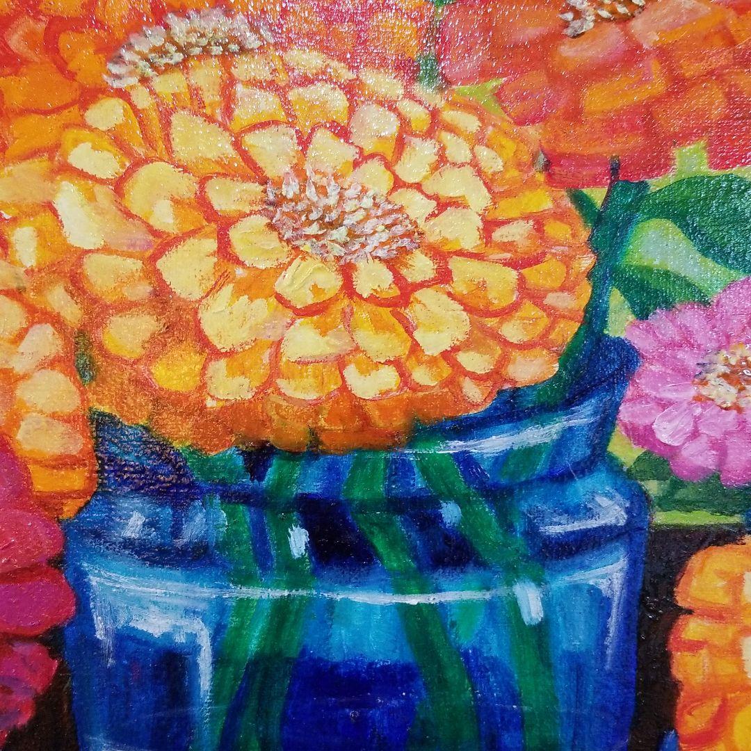 油絵 専用 ジニアがいっぱい