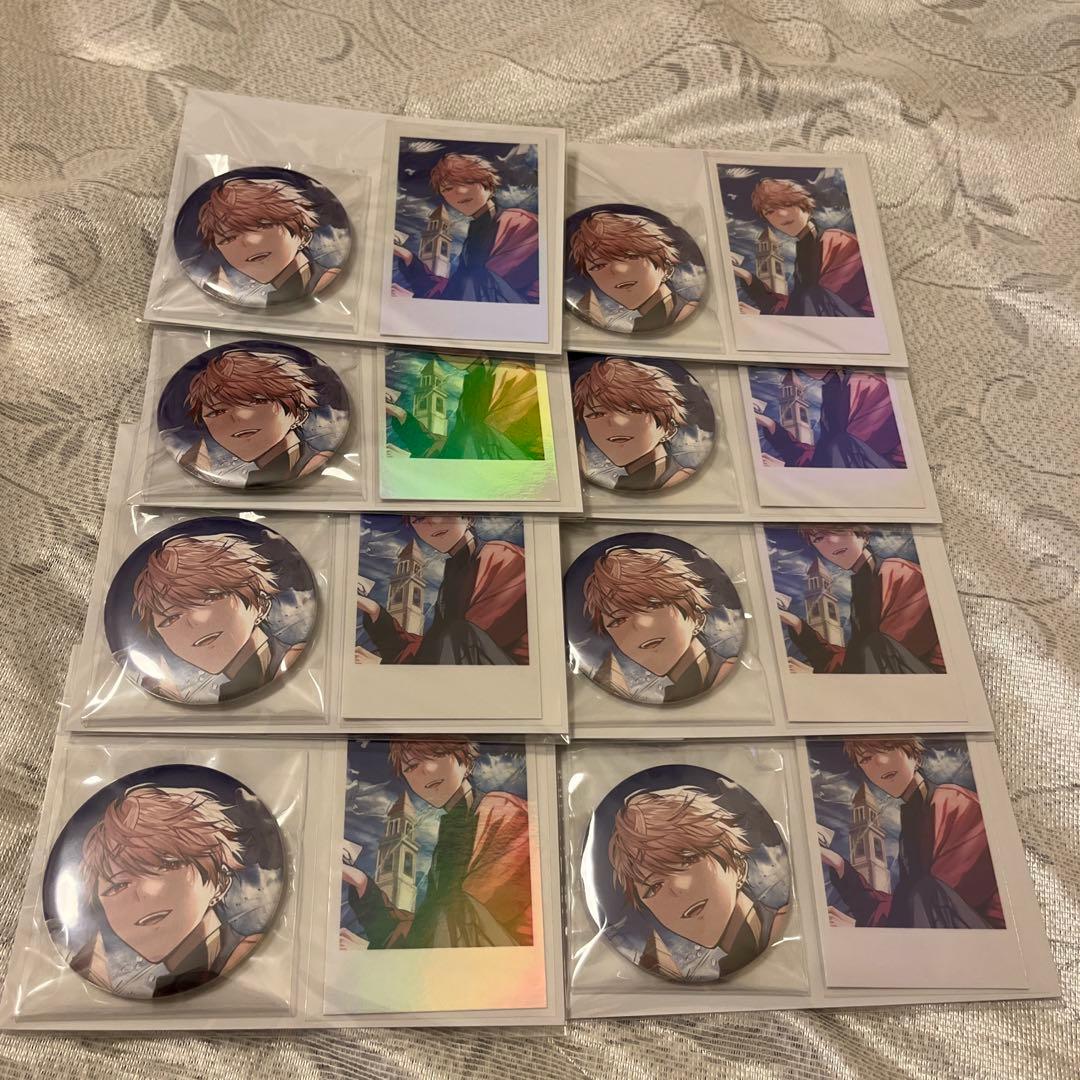 にじさんじ セラフ・ダズルガーデン 誕生日 缶バッジ チェキ 2024