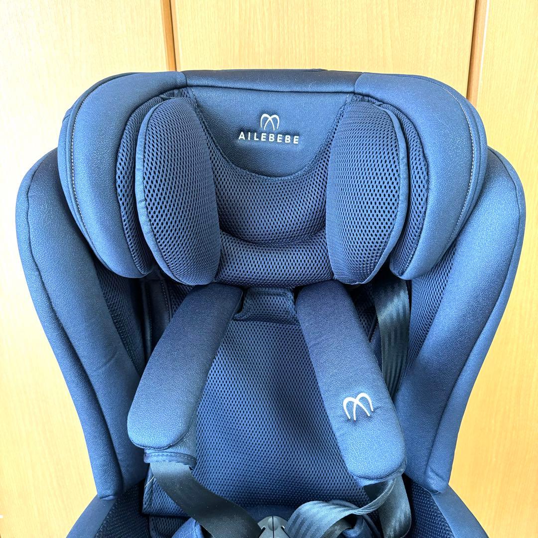 エールべべパパットグランスグランネイビージュニアシートAILEBEBE