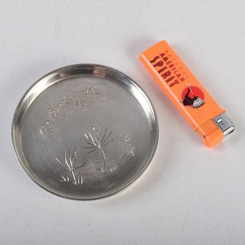 煎茶道具 平安 泰蔵六造 純錫円式 瓶座 銚座 共箱 M R9501 - メルカリ