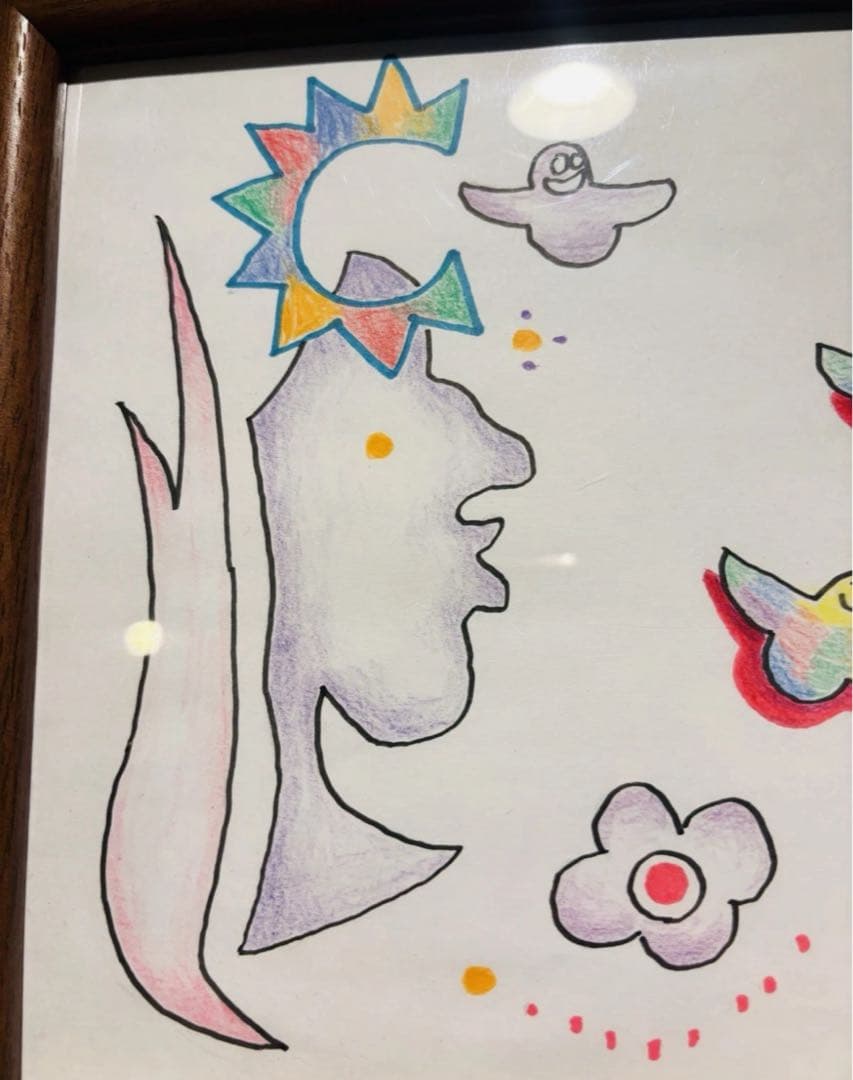 Mark gonzales マークゴンザレス 原画 アートsupreme