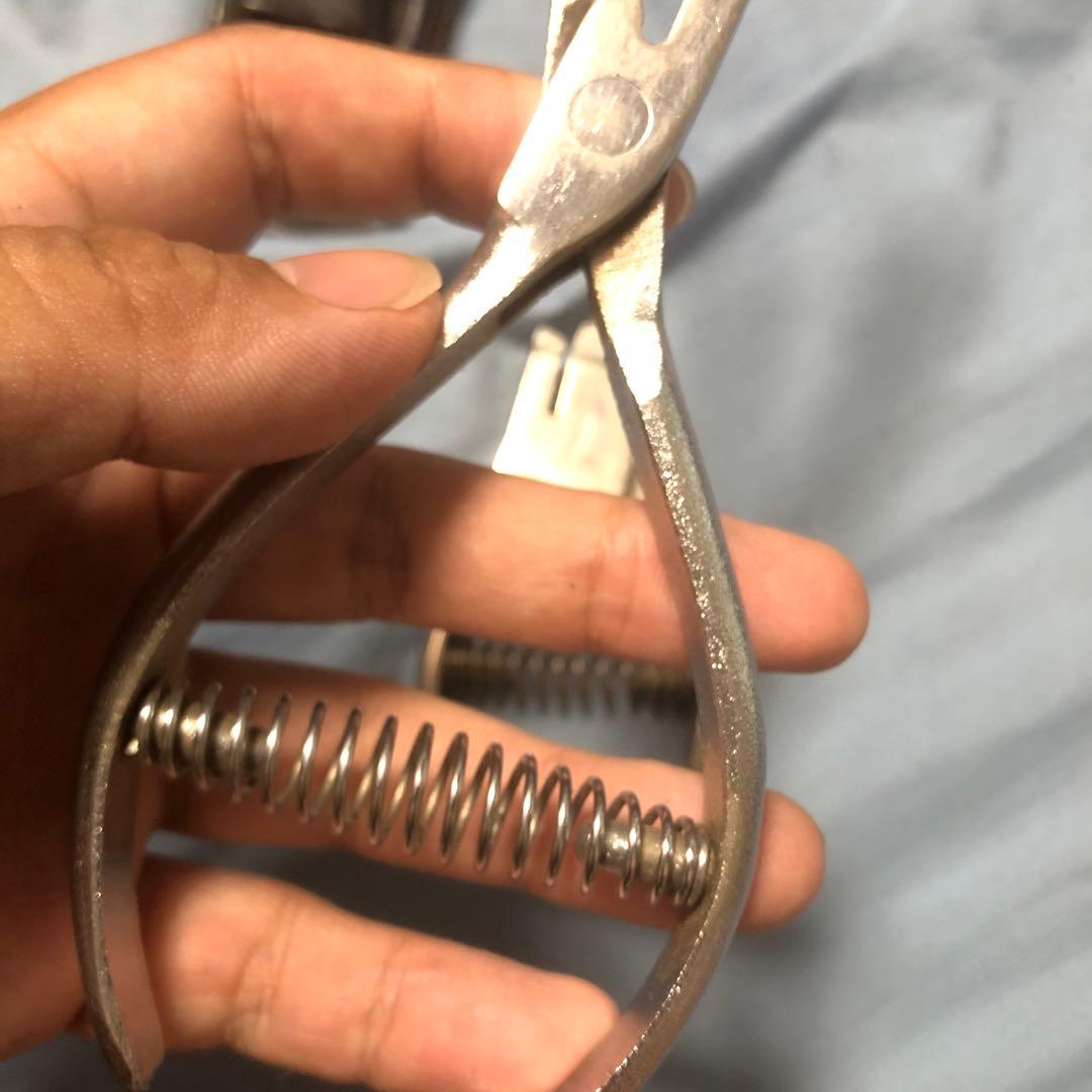 検札鋏 改札鋏 鉄道パンチ 切符切り 岩田製 T92