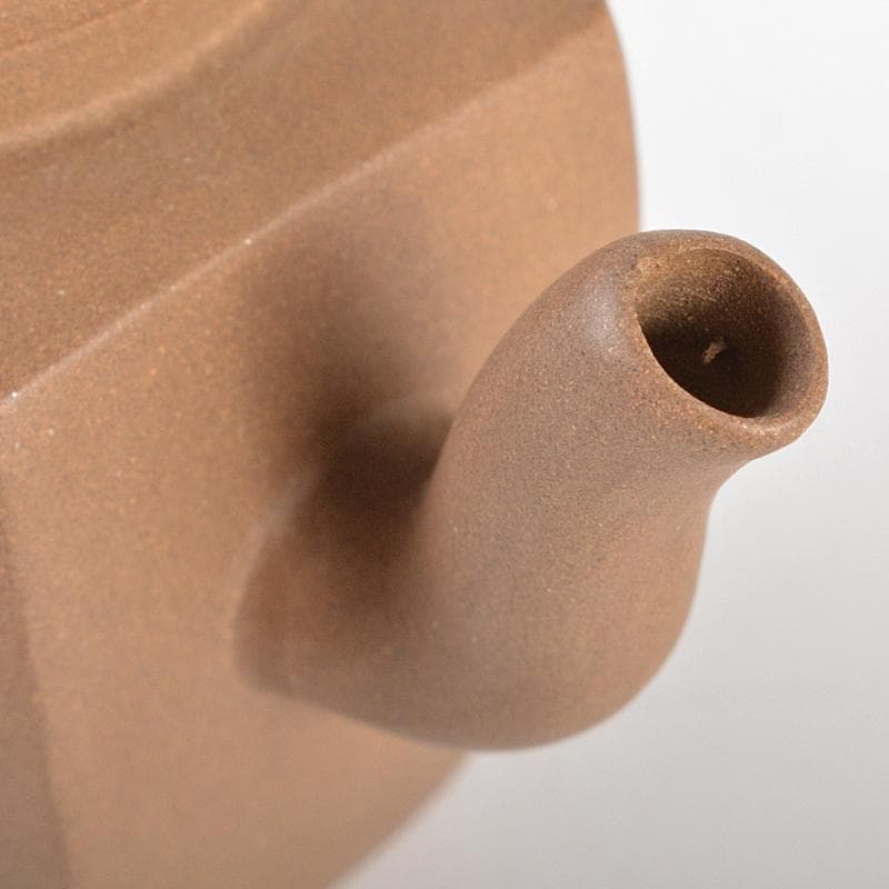 中国 小其製款 紫砂 黄泥 六角急須 茶壷 M R5557 - メルカリ