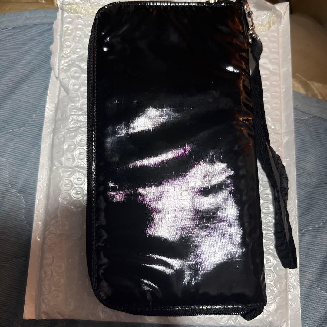 レスポートサック ひとりっぷコラボ 綺麗です。黒いパスポートケース