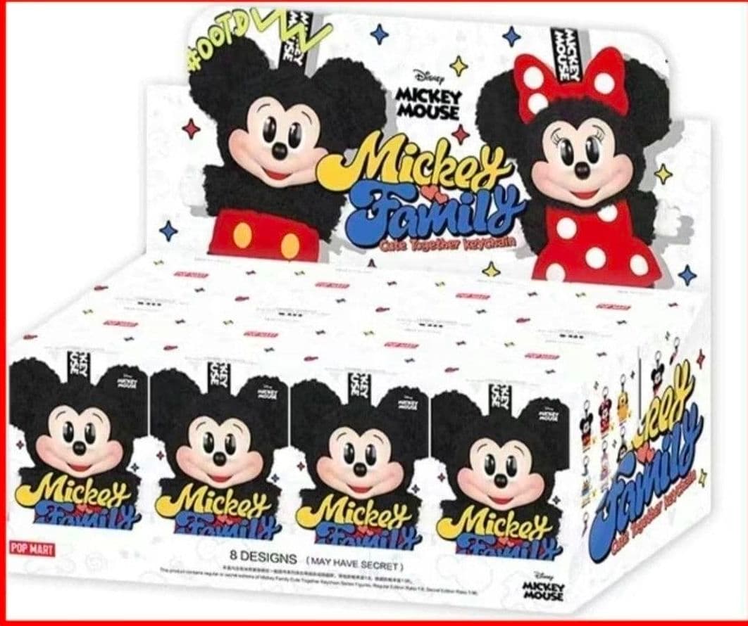 新品♡国内完売POPMARTディズニーキーチェーンアソートBOX（８個入）