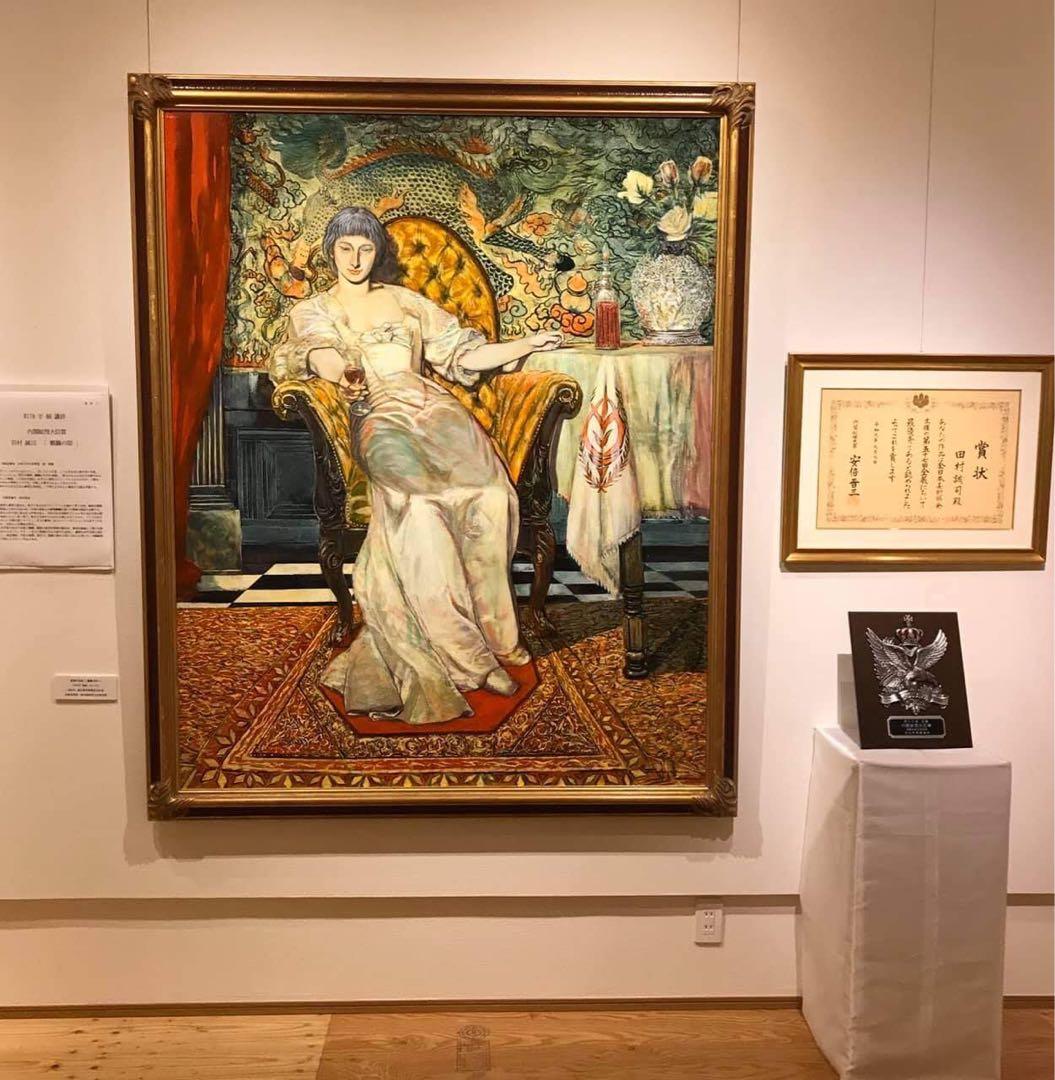 水彩画の花 内閣総理大臣賞受賞作家の作品