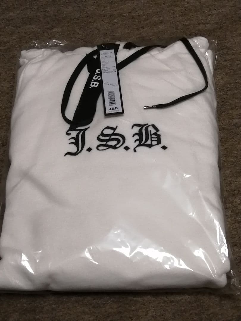JSB パーカー（L）WHITE JSB Color EMB Hoodie | J.S.B. | VERTICAL