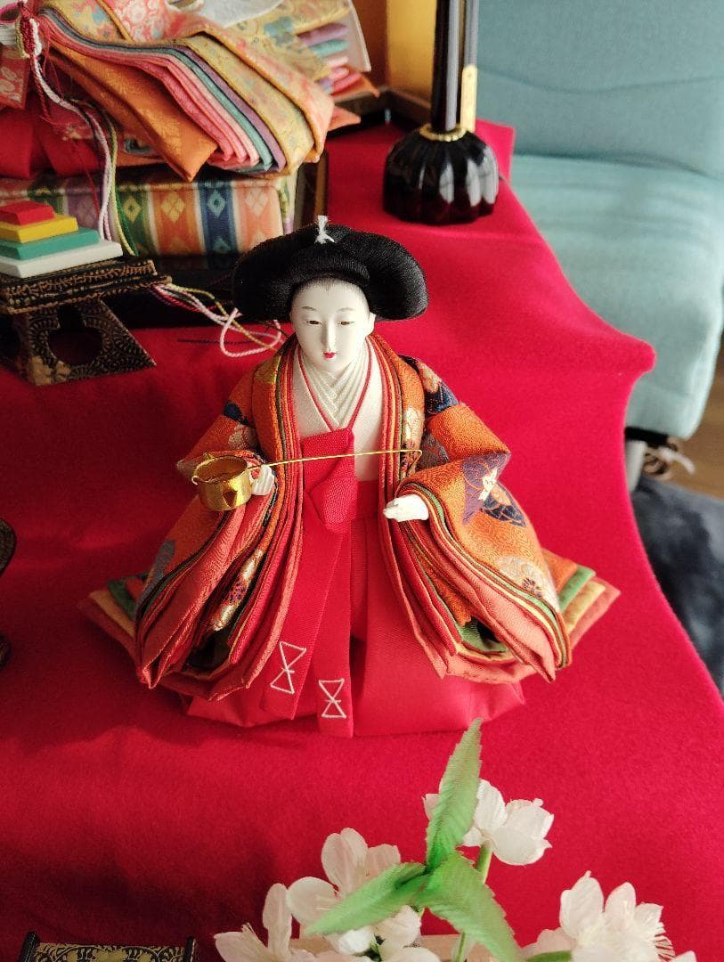 美品　雛人形３段松寿作　大阪松屋町久宝堂　<チャミチャミ様用>