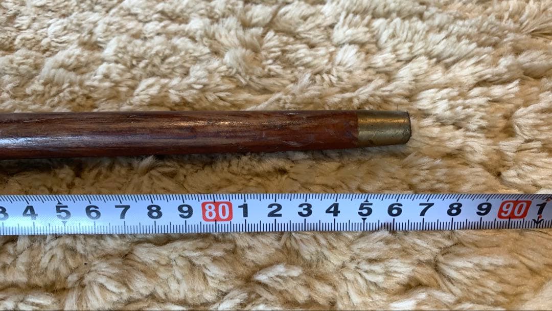 即購入不可❌】アンティーク杖 約86.5cm ハンドル開きます。仕込み杖