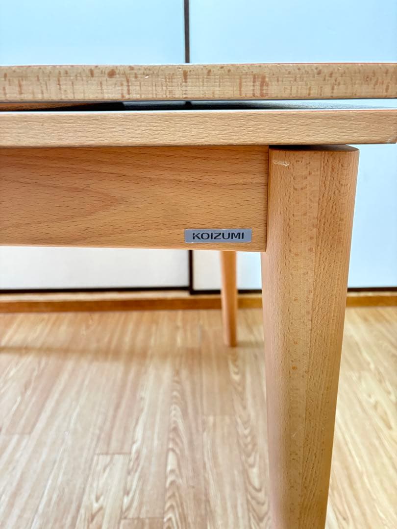 コイズミ 伸長式ダイニングテーブル DET 中古 送料込