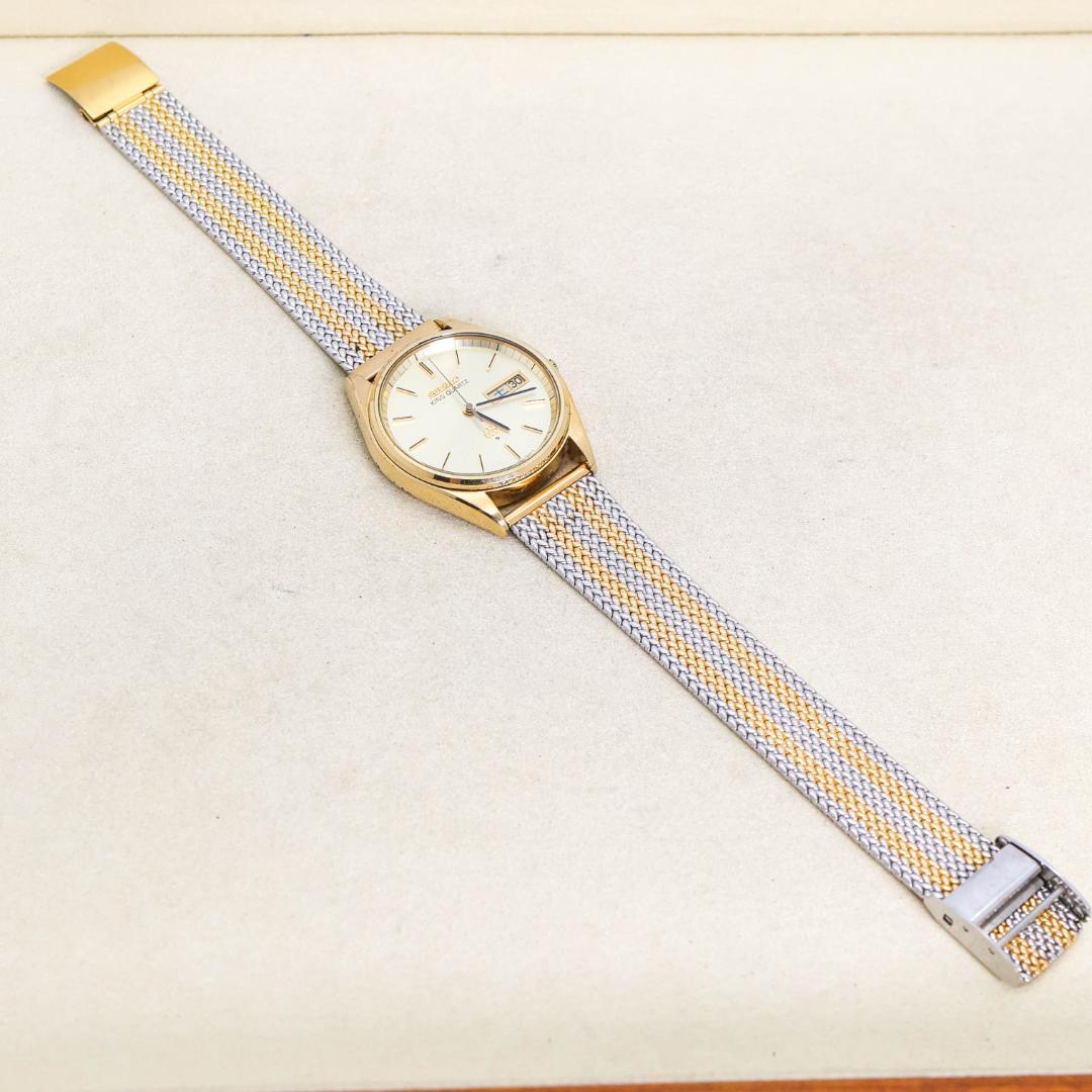稼働 SEIKO KING QUARTZ 腕時計 デイデイト SGP 2087