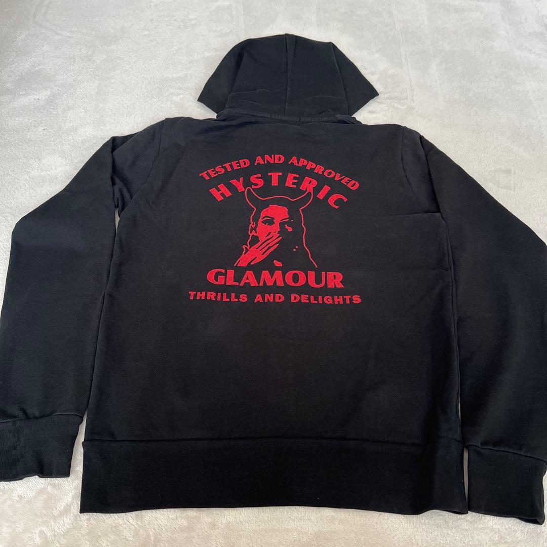 HYSTERIC GLAMOUR フード付きジップアップパーカー