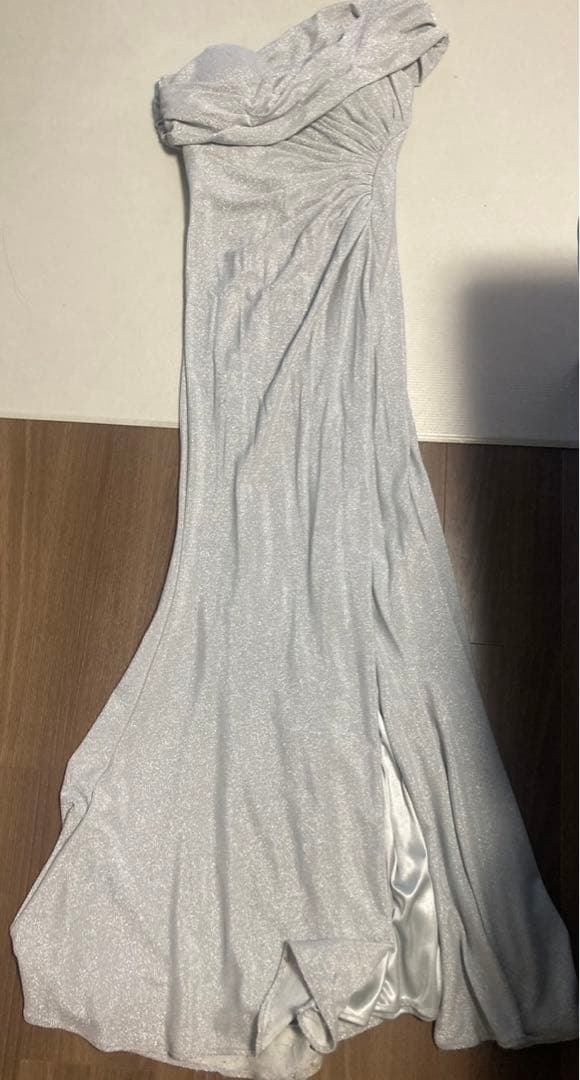 Suger JEAN MACLEANジャンマクレーン ロングドレス M シルバー