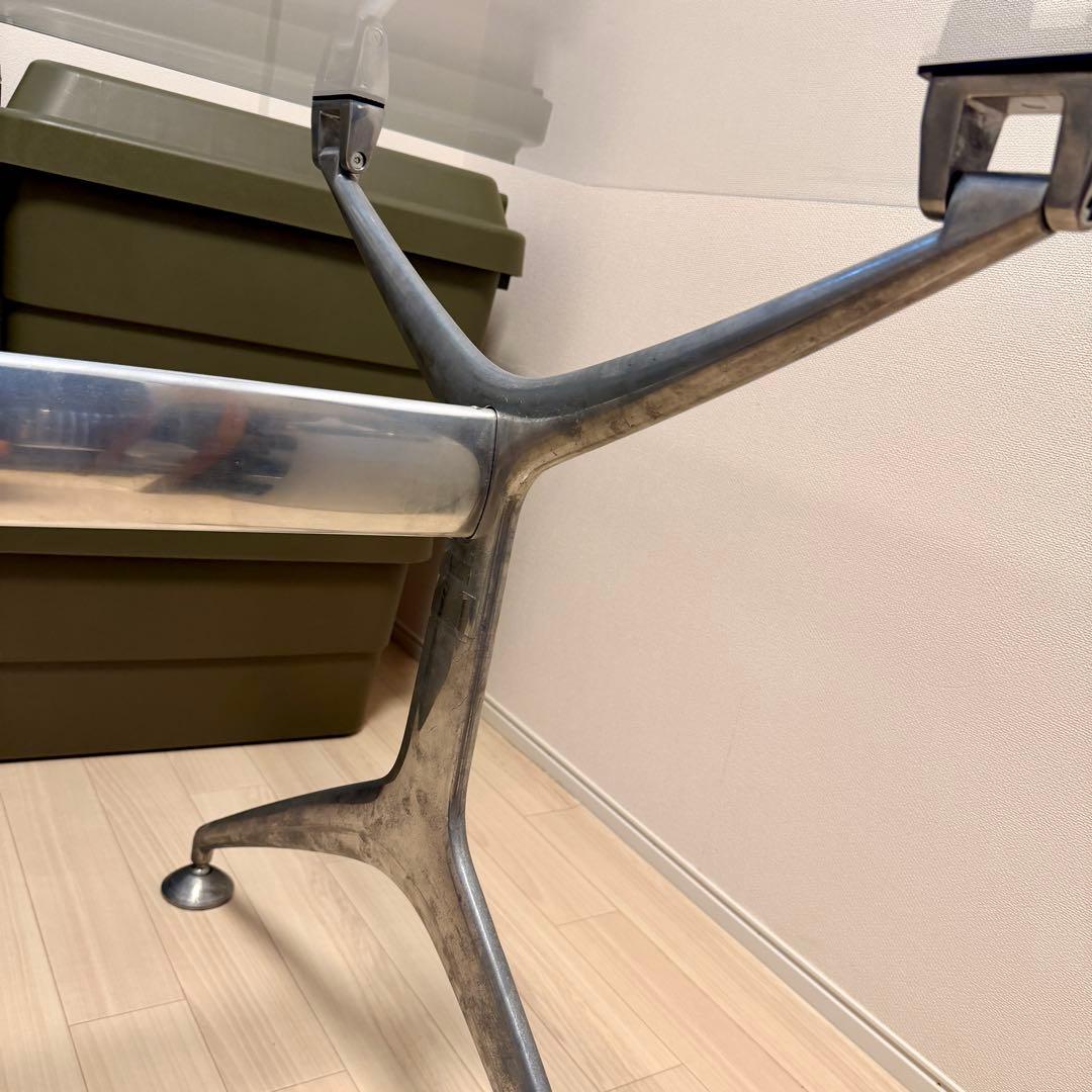 Cassina ixc. カッシーナ ガラス天板 ダイニングテーブル