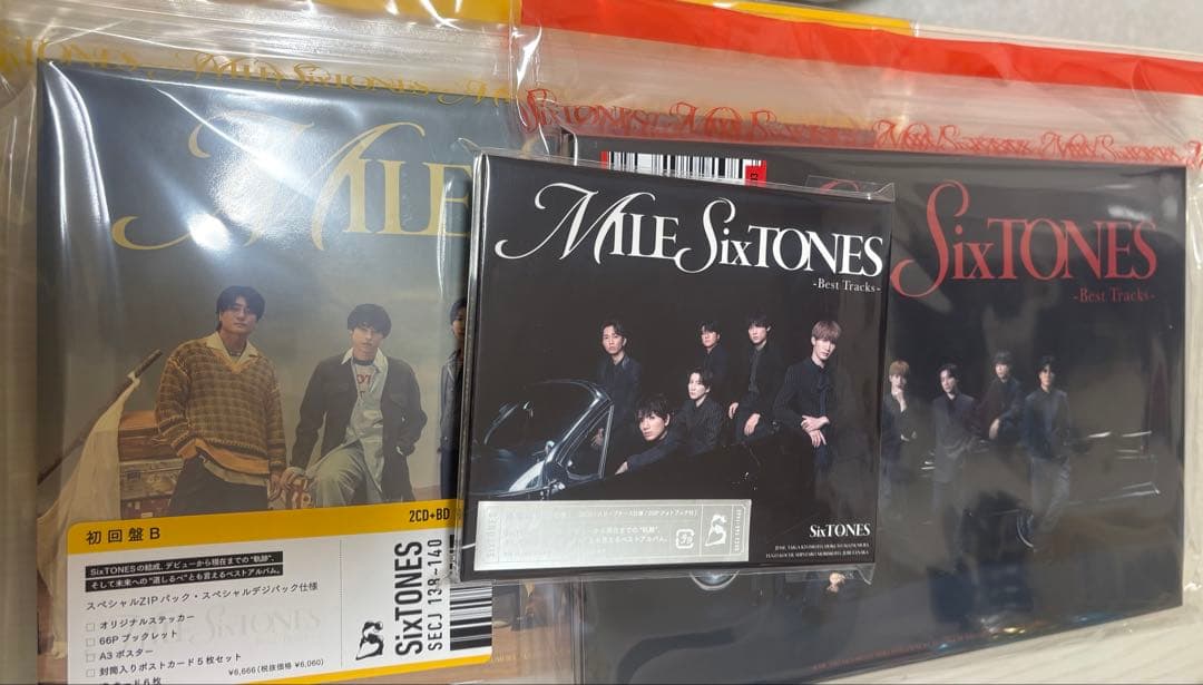 SixTONES MILESixTONES 三形態セット - メルカリ