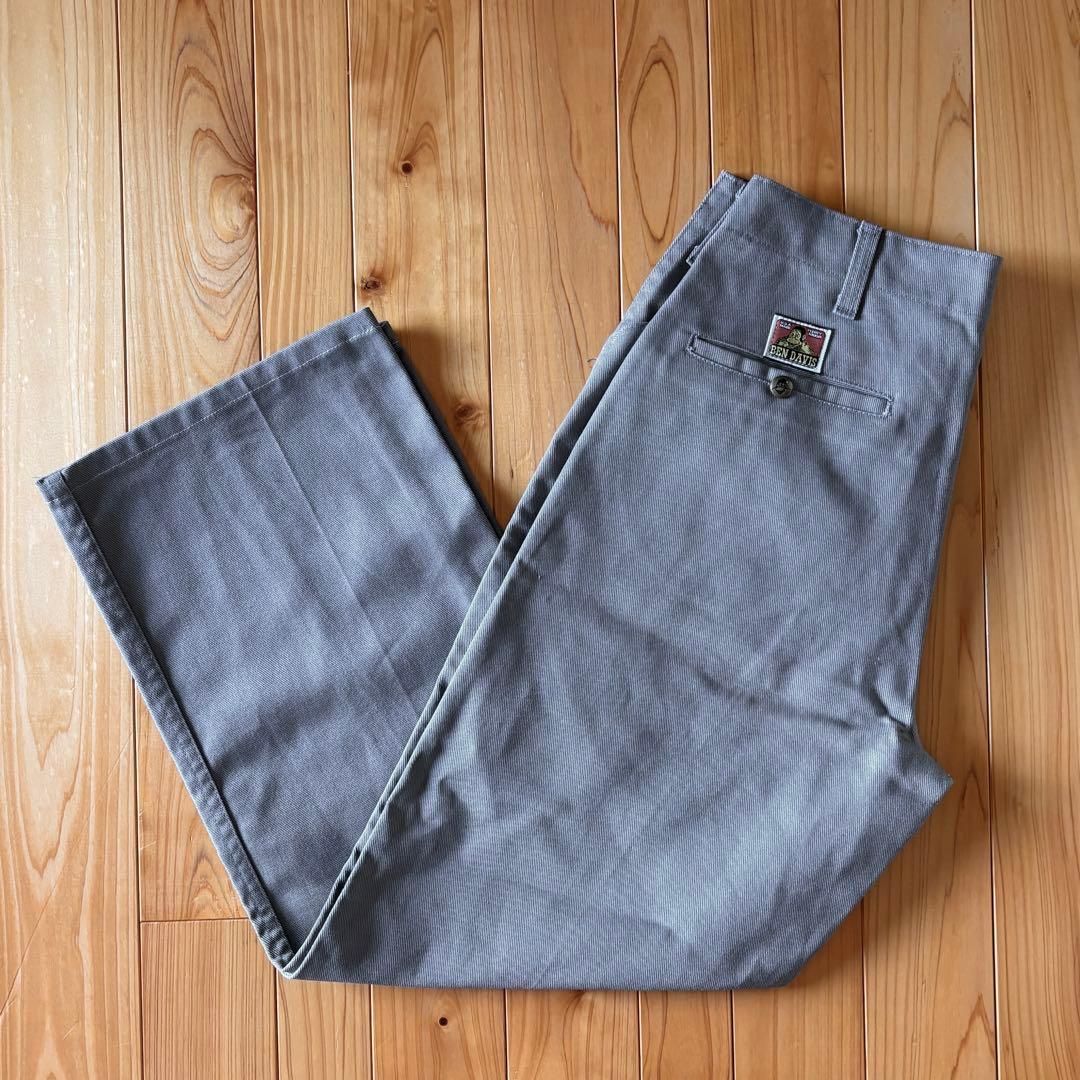 BEN DAVIS】ベン・デイビス フリスコパンツ グレー USA 90年代