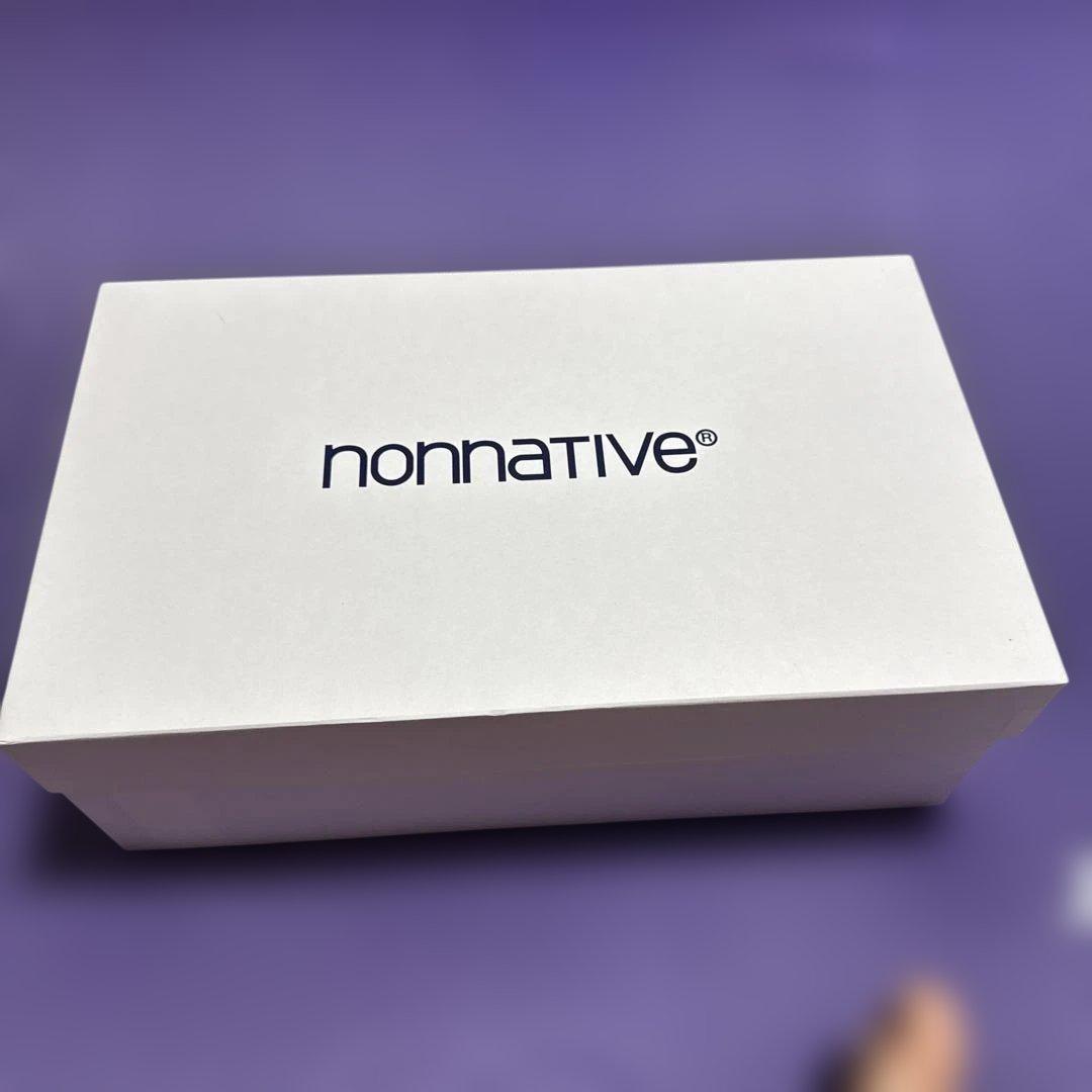 靴 nonnative OFFCER DECK SHOES COW LEATHER