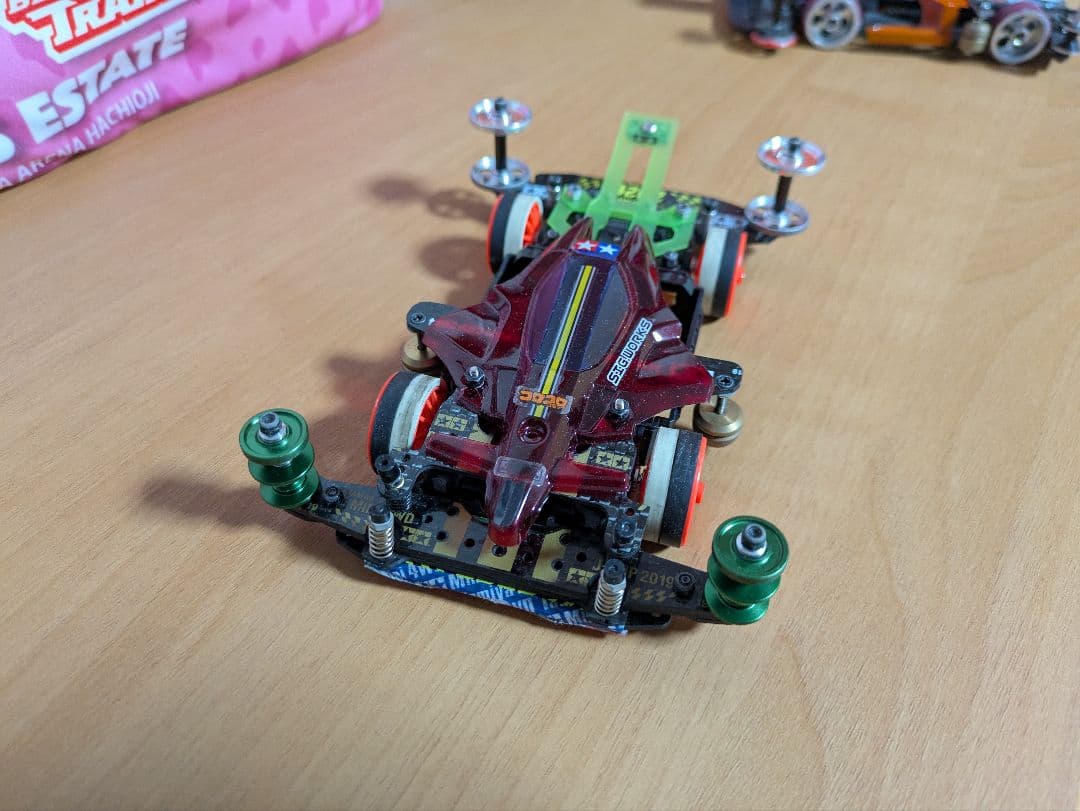 匿名配送 ミニ四駆 引退フルセット ガチマシン 激レア パーツ多数