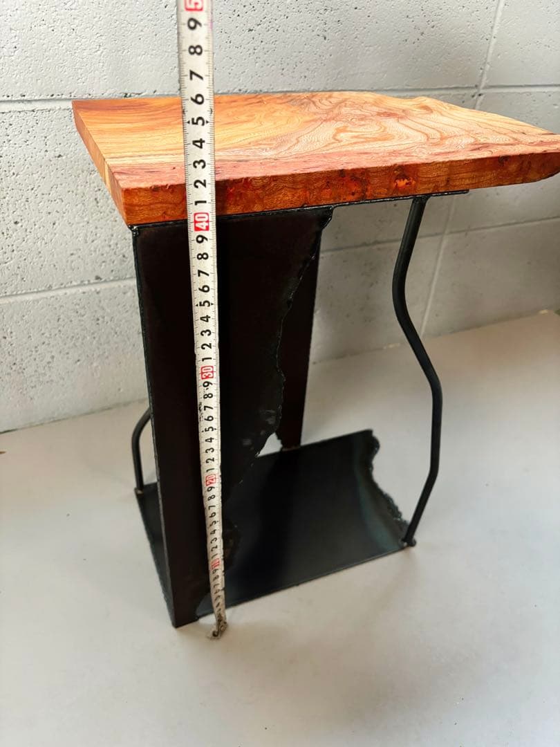 欅サイドテーブルコーヒーテーブルナイトテーブル観葉植物置き飾り台