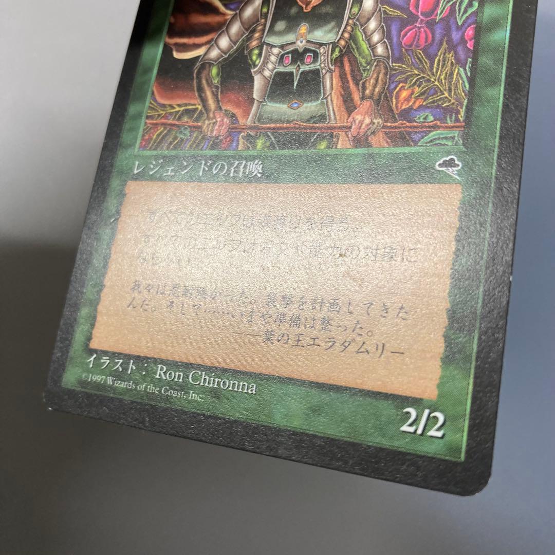 MTG TMP 葉の王エラダムリー 日本語 1枚 - メルカリ