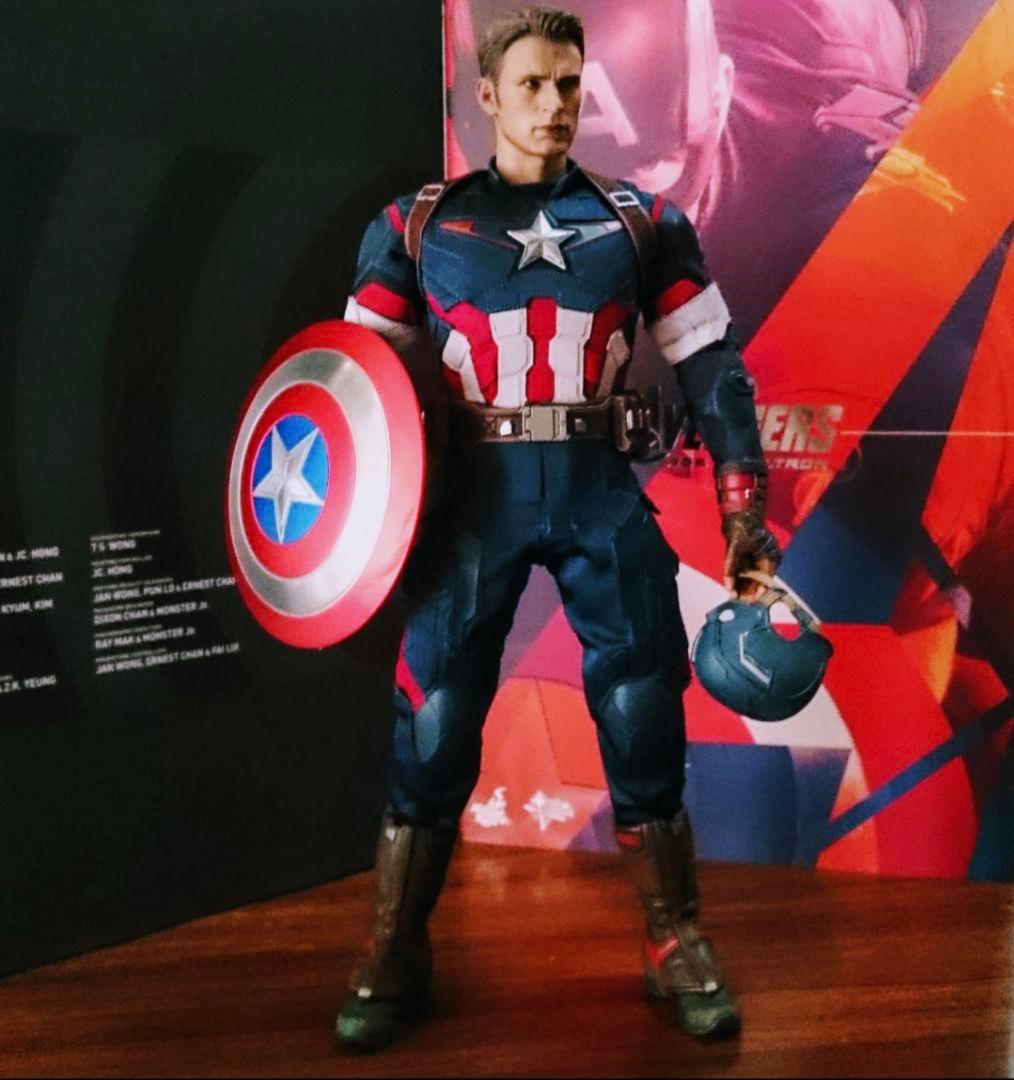 Avengers_キャプテンアメリカ_ホットトイズ_フィギュア