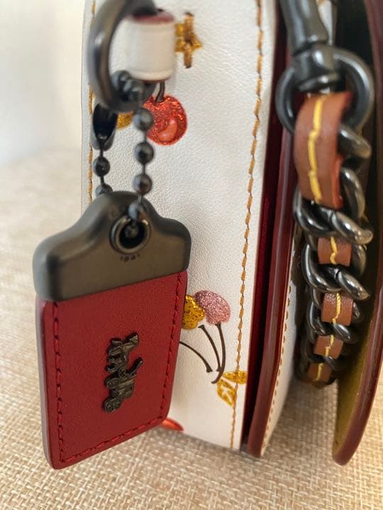 COACH ビルフォールドウォレット 財布 コインケース チェリー