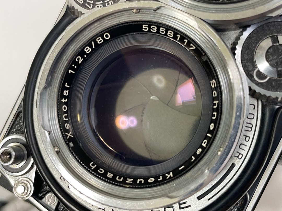 希少 ローライ 二眼レフカメラ 1:2.8/80 ROLLEIFLEX 希少 ローライ 二