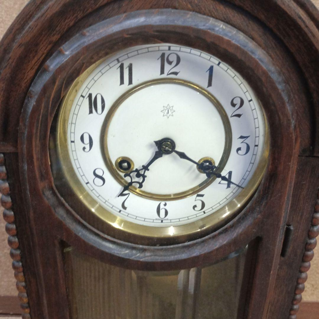 3592）ユンハンス 置き時計 振り子 ボンボン時計 難あり