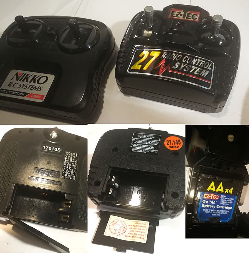 ラジコン2台／三菱：パジェロ・トヨタ：ラウンドクルーザー/充電器（NIKKO）