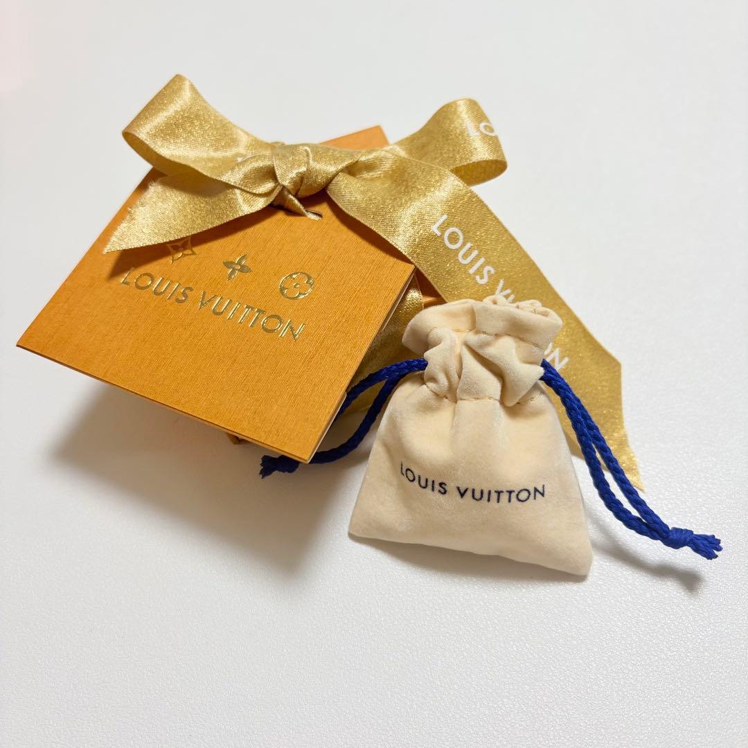 美品 ルイヴィトン 巾着袋 保存袋 空箱セット アクセサリー入れ リボン