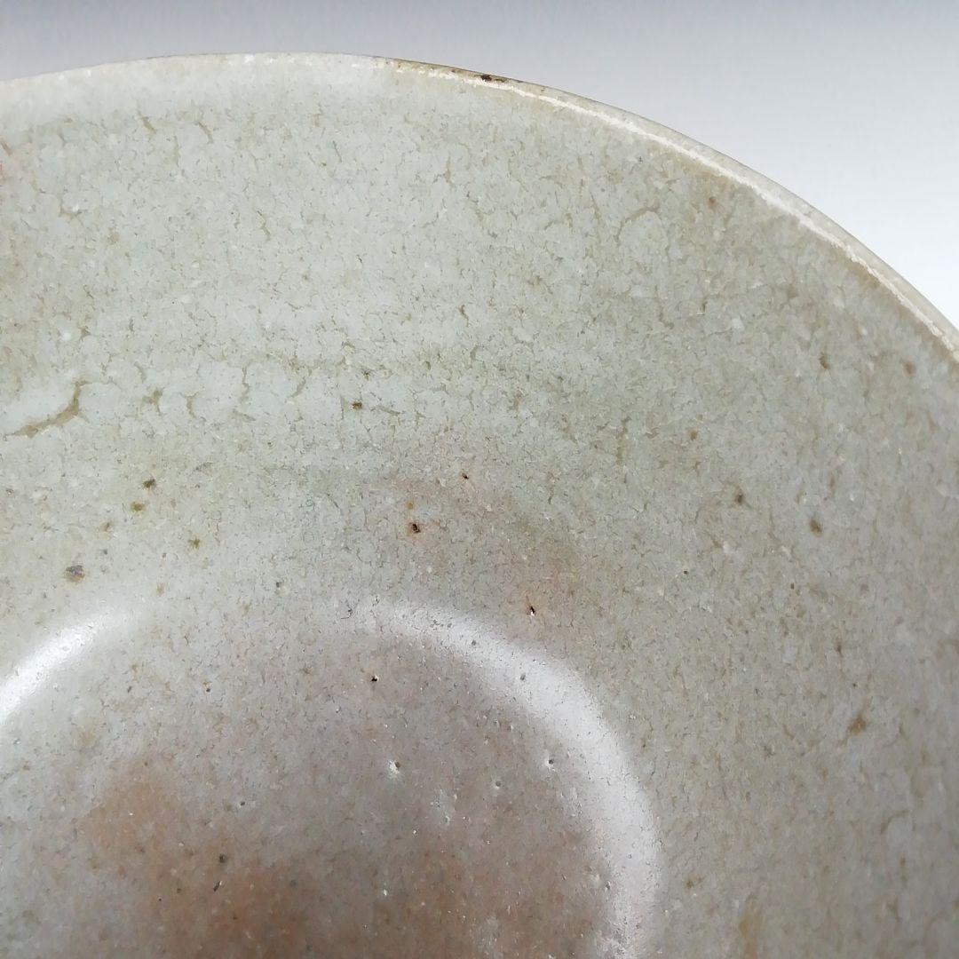 T826 茶碗 『灰釉 老松』『杣山契月 造』 共箱 抹茶碗 茶道具