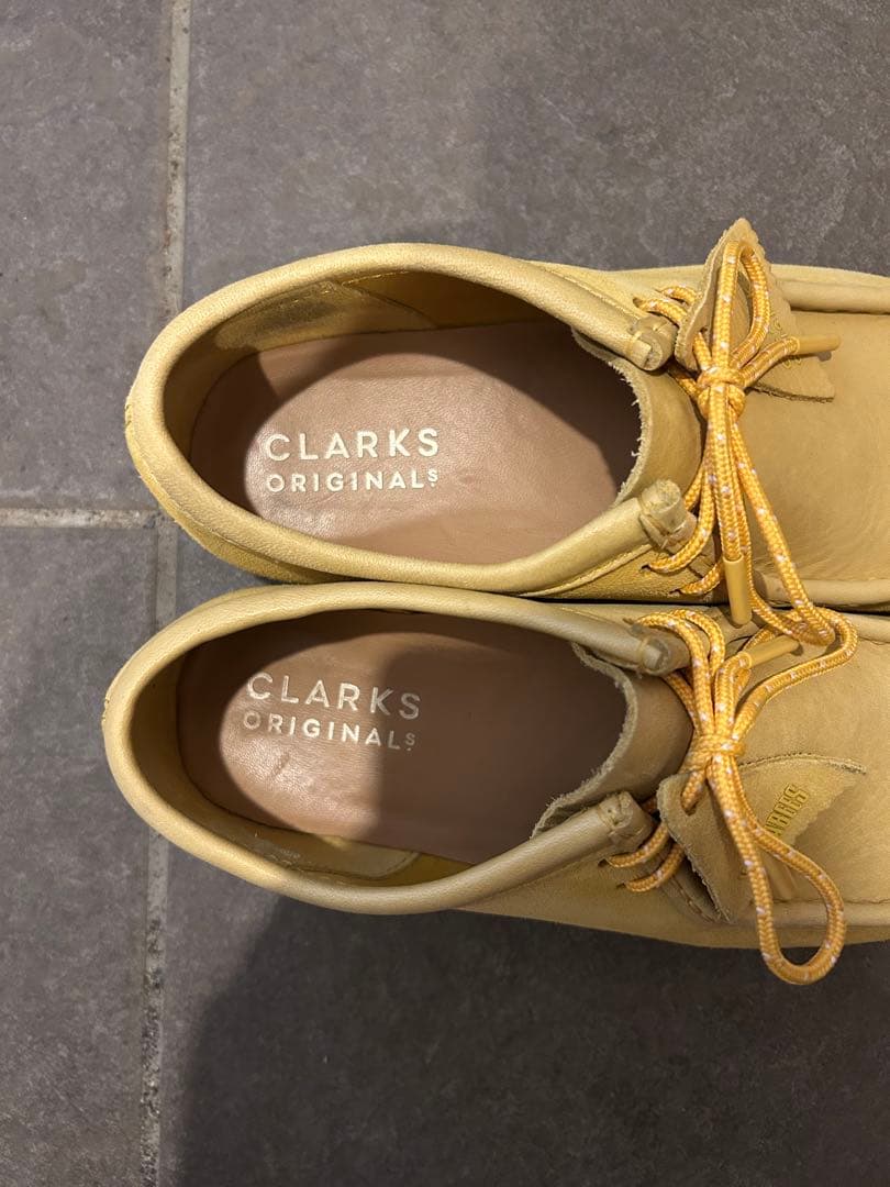 しんじ様指定　CLARKS ワラビー　イエロー　26.0