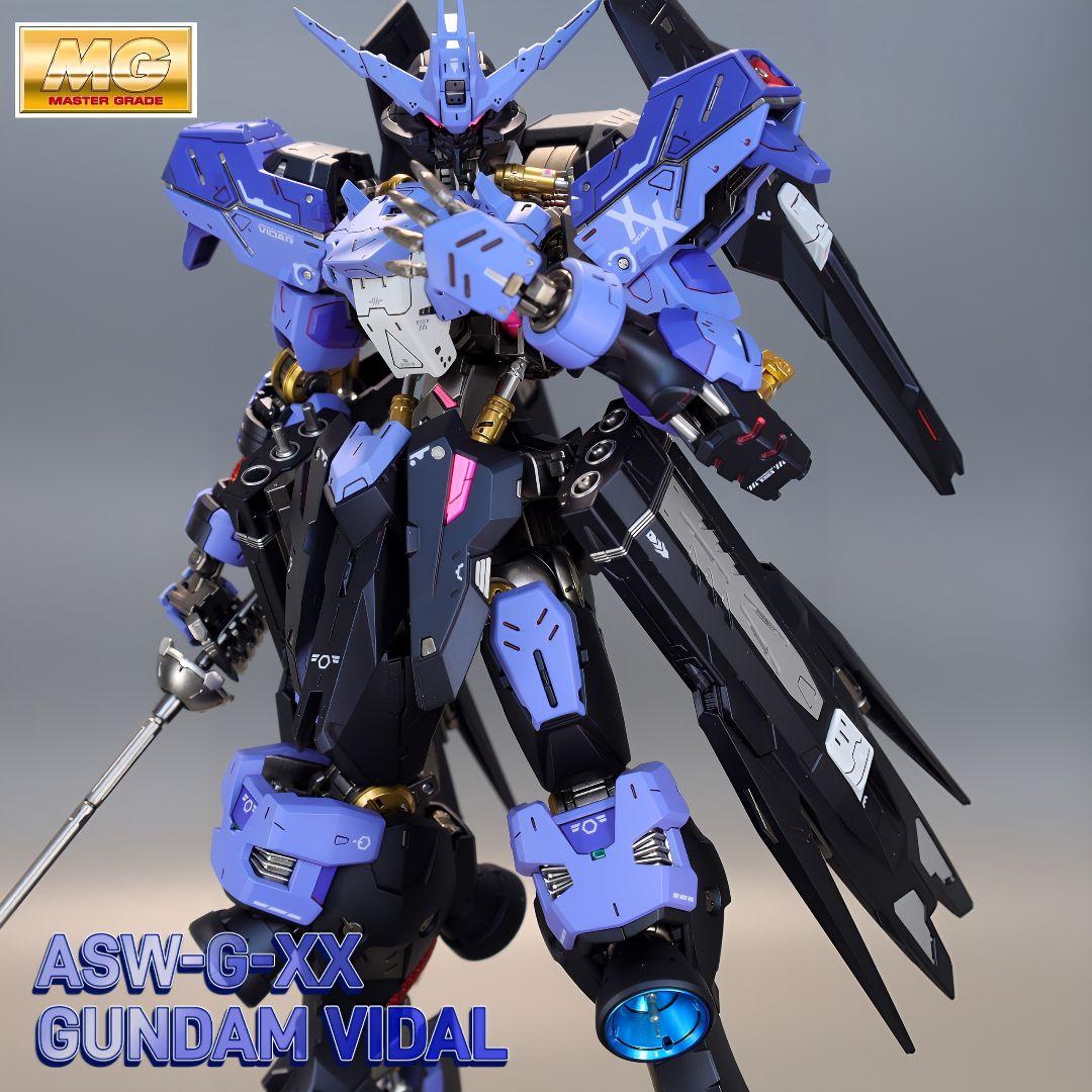 MG ASW-G-XX ガンダム ヴィダール 全塗装完成品