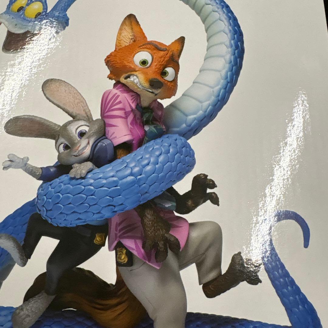 HAPPYくじ ディズニーズートピア2 ポスターフィギュア未開封 ズートピア2 Happyくじ ポスターフィギュア A賞 新品未使用未開封