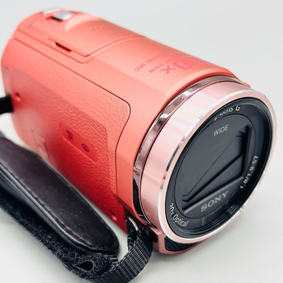 【美品】SONY HANDYCAM HDR-CX535 ピンク
