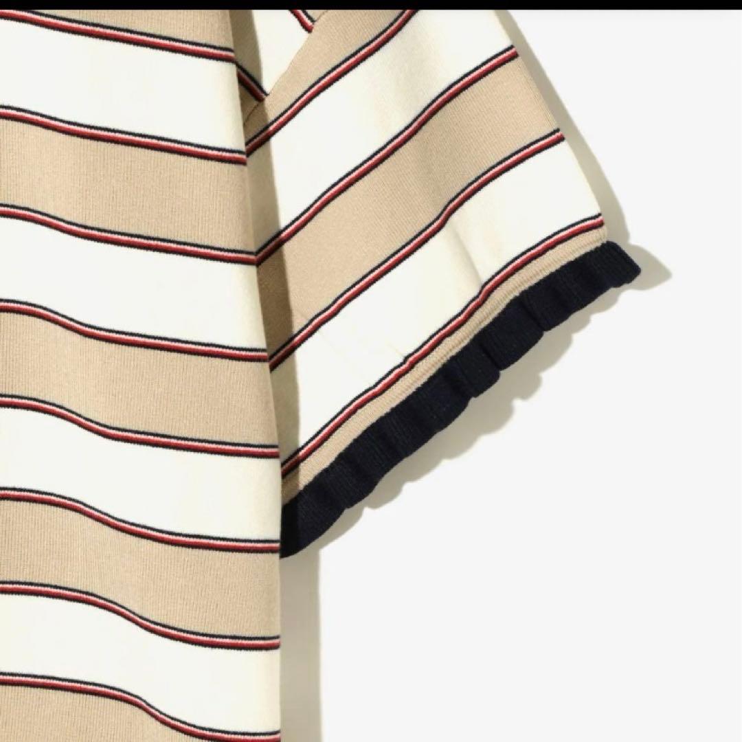 新品　rhodolirion Frill Polo Sweater ポロシャツ